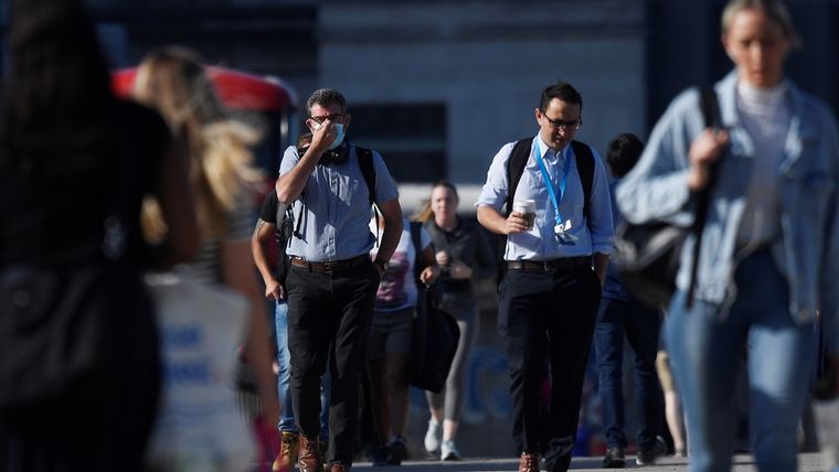 El puente de Londres, Reino Unido, el 1 de junio de 2020.
