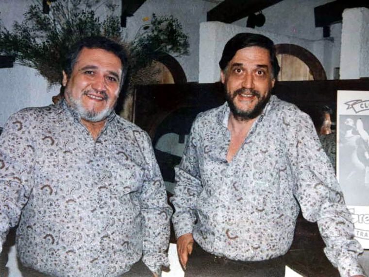 jorge sosa El poeta y el músico. Jorge Sosa junto con Pocho Sosa. Foto: Facebook de Jorge Sosa