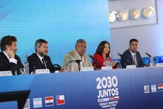 La presentación de la candidatura al Mundial 2030 Chiqui Tapia explicó dónde se jugarían el partido inaugural y la final del Mundial 2030.