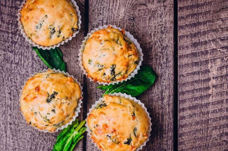Muffins salados, una alternativa rápida y saludable para tus comidas Foto: Archivo