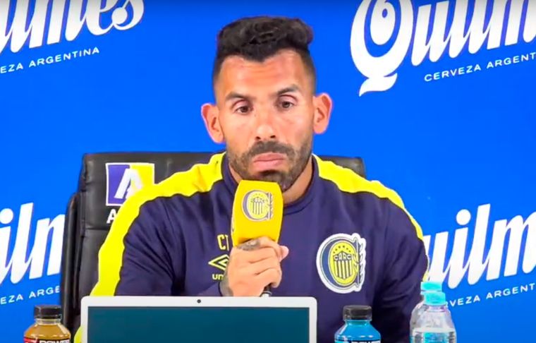 Carlos Tevez El entrenador aseguró que no se irá de Central y advirtió por el futuro del club.