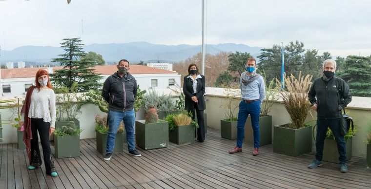 La reunión con Suarez, en el cuarto piso de la Casa de Gobierno.