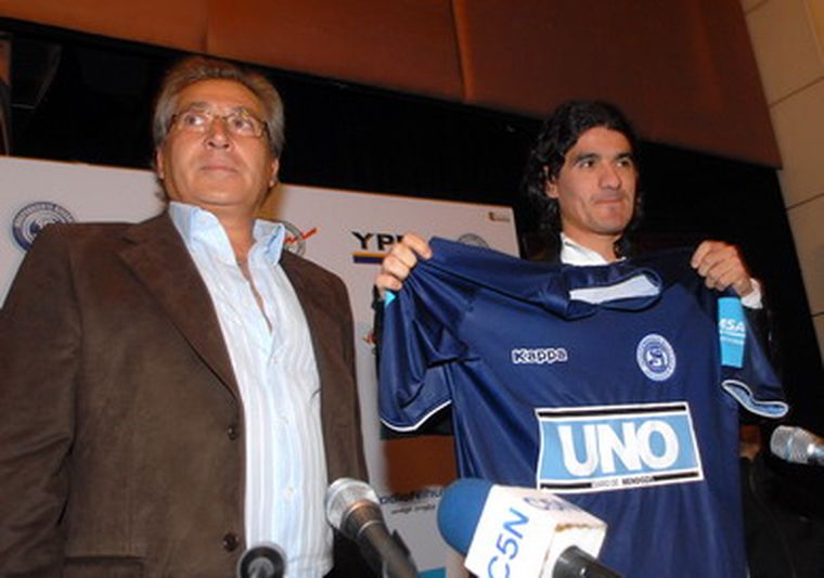 El presidente de Independiente fue clave para la llegada de Ortega.