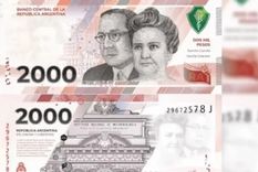 Por la aceleración inflacionaria los analistas sostienen que el billete de $2000 ya se quedó corto mucho antes de su salida a la calle. Foto: NA