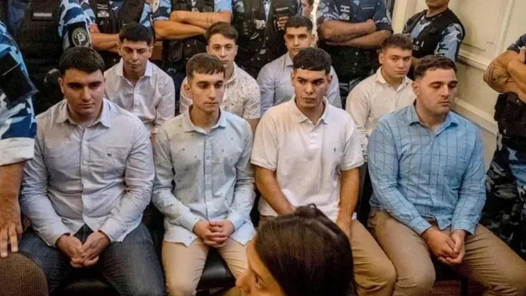 Los rugbiers condenados. Los rugbiers condenados.