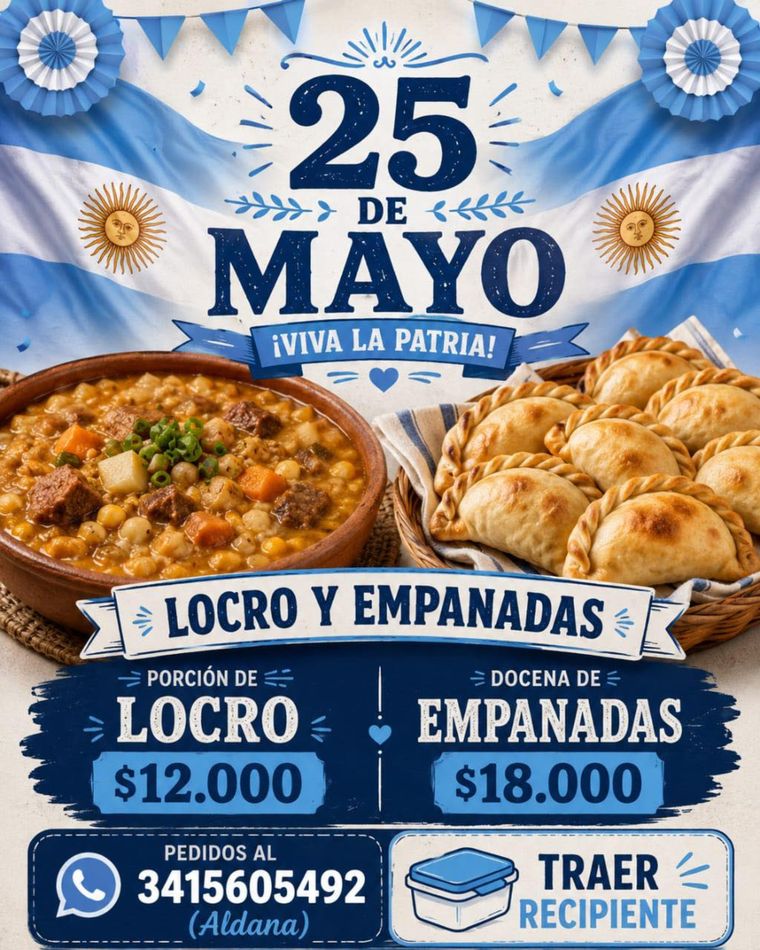 Los precios del locro y empanadas de Juan. Los precios del locro y empanadas de Juan.