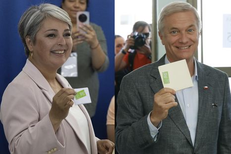 Jeannette Jara y José Antonio Kast se definen en un ballotage por la presidencia de Chile. Jeannette Jara y José Antonio Kast se definen en un ballotage por la presidencia de Chile.