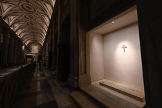 El Papa ya descansa en la Basílica de Santa María la Mayor Foto: X El Papa ya descansa en la Basílica de Santa María la Mayor Foto: X