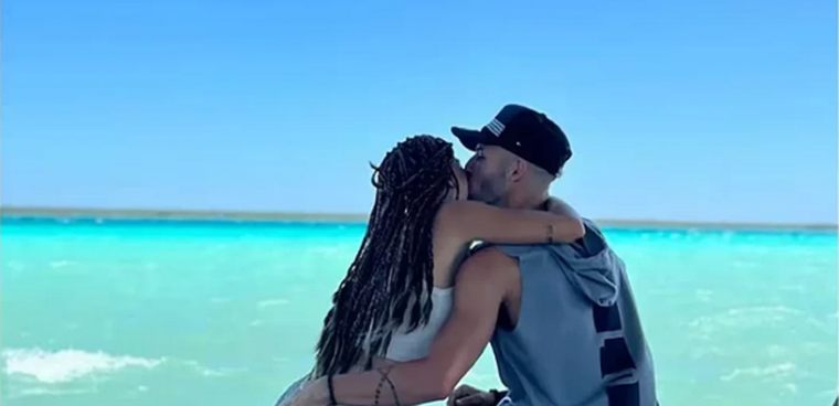 Una de las víctimas junto a su novia Foto: Instagram