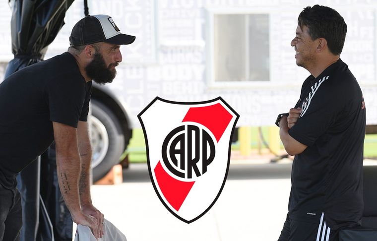 Gonzalo Higuaín El Pipa se refirió a su relación con Marcelo Gallardo Foto: River Plate
