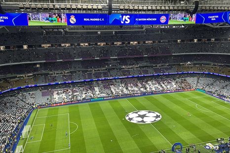 El duelo de ida se juega en el Bernabéu. El duelo de ida se juega en el Bernabéu.