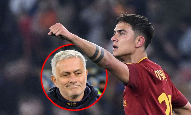 Paulo Dybala elogió el comportamiento de su entrenador José Mourinho.