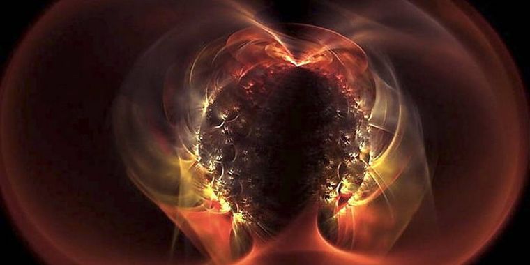 Los magnetares son estrellas de neutrones con una masa un poco mayor que la del Sol.