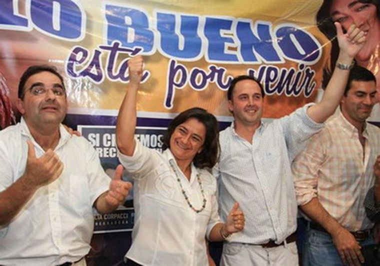 Lucía Colpacci, victoriosa.