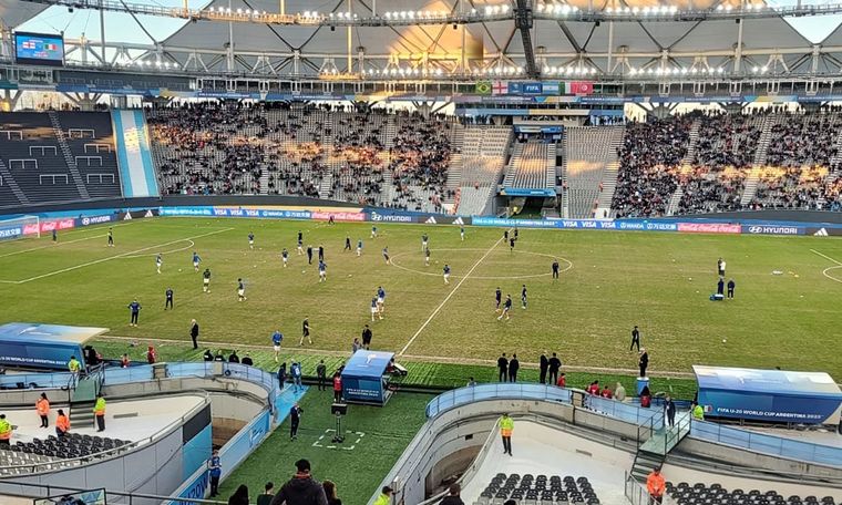 Imágenes del Estadio Único de La Plata. Foto: @AgustinZ95