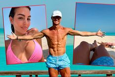 Cristiano Ronaldo y su pareja argentina, Georgina Rodríguez, disfrutan de unas vacaciones en la costa oeste de Arabia Saudita, frente al Mar Rojo. Foto: @cristiano y @georginagio