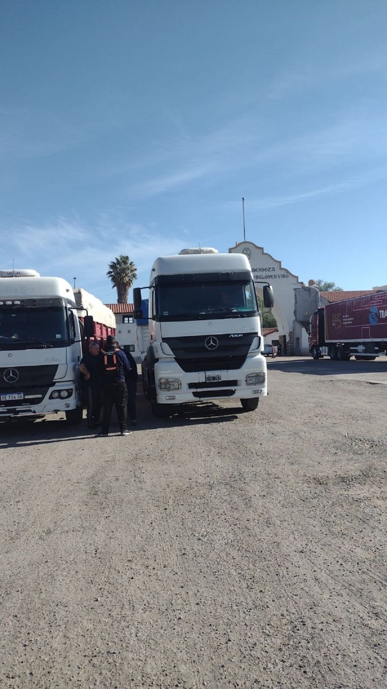 El procedimiento en el Arco Desaguadero Foto: Ministerio de Seguridad