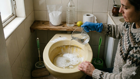 El inodoro volverá a ser blanco. Fuente. IA Gemini. El inodoro volverá a ser blanco. Fuente. IA Gemini.