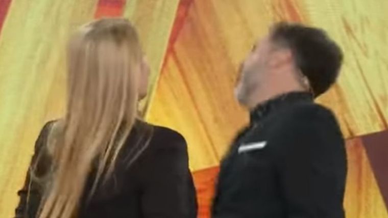 Andrea Politti y Toti Pasman en un insólito momento en PH: Podemos Hablar