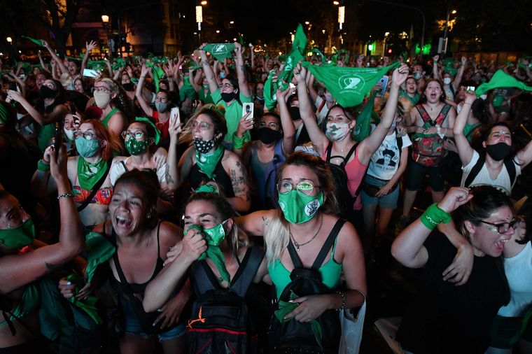 El aborto legal en la Argentina es ley desde diciembre de 2020 Foto: Télam