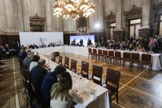El debate se retoma el martes por el pacto fiscal y el miércoles por la Ley Bases. Foto: NA