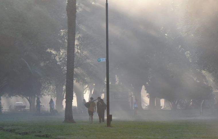 Este viernes el Zonda comienza a hacerse sentir en el sur de la provincia Foto: Maximiliano Ríos/MDZ