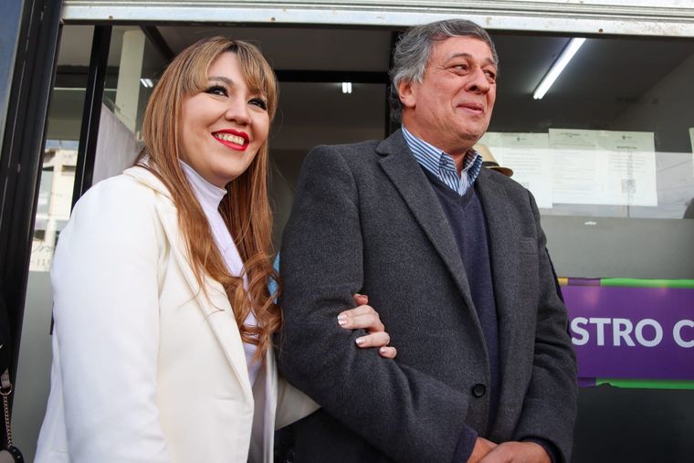 La secretaria de Gobierno y el Intendente de Las Heras son actualmente pareja Foto: Santiago Tagua / MDZ