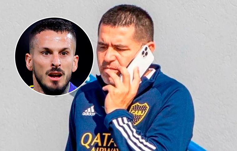 Riquelme El vicepresidente de Boca y una decisión sobre Benedetto.