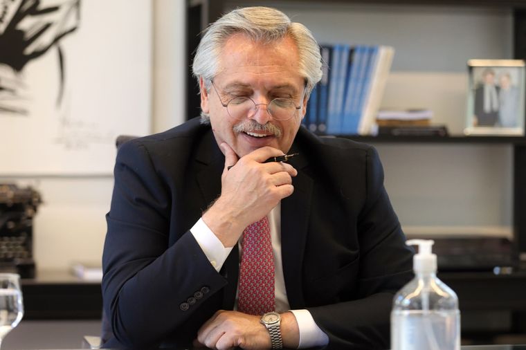 El presidente Alberto Fernández.