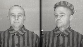 Las fotos de Witold Pilecki tomadas por las autoridades nazis cuando fue internado en Auschwitz.