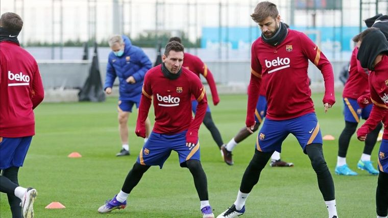 Piqué conmovió a todos con su mensaje.