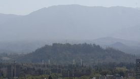 El Zonda bajó este lunes a la tarde El Zonda bajó este lunes a la tarde