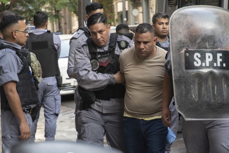 Gabriel Alejandro Issasi, uno de los policías imputados Foto: Dabove Daniel/Télam