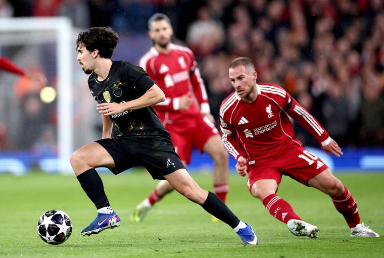 El PSG eliminó al Liverpool de Alexis Mac Allister.