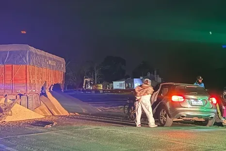 El choque entre el camionero y el médico ocurrió en la Ruta 88. El choque entre el camionero y el médico ocurrió en la Ruta 88.
