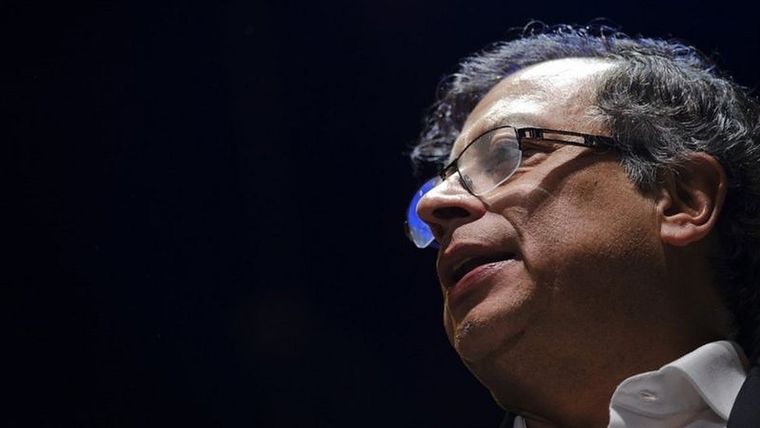 Gustavo Petro comenzó a intercambiar recados con Estados Unidos Foto: GETTY IMAGES