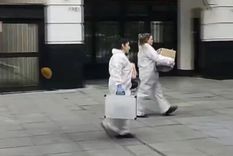 La Policía Científica trabajó en el lugar donde fue asesinado el joven de la comunidad gitana Foto: NA