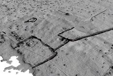 Escaneo láser de un desarrollo urbano milenario, en el Pacífico. Foto: ANU.