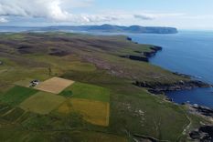 Paisaje de las islas Orcadas, donde el equipo de arqueologos hicieron el descubrimiento.&nbsp;