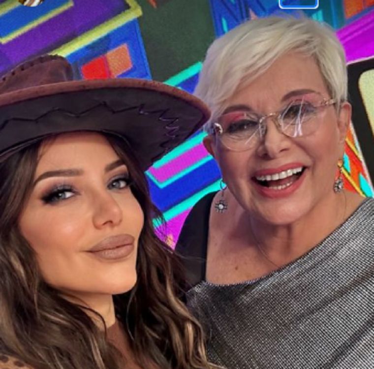 Evangelina Anderson y Carmen Barbieri Foto: Instagram
