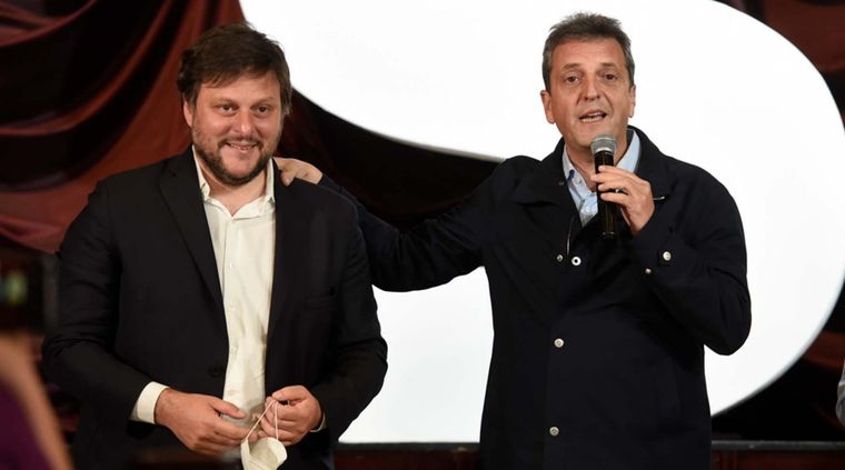 The end. Leandro Santoro debe bajarse según Sergio Massa. Foto: Prensa Diputados