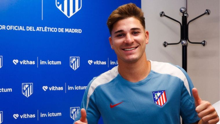 Julián ya es Colchonero. Foto: Atlético de Madrid