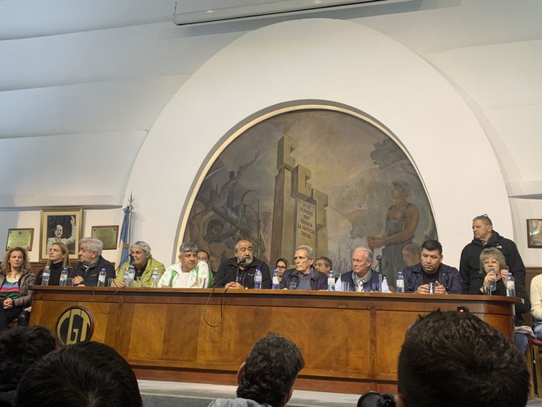 La CGT se metió en la interna del PJ con un mensaje encubierto hacia la expresidenta Cristina Fernández de Kirchner. Foto: MDZ / Dante Kaplanski