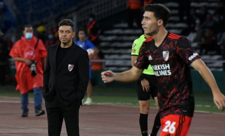 El Muñeco fue autocrítico y no buscó excusas tras la derrota. Foto: Télam