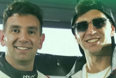 “Dibu”, junto a su hermano Alejandro Martínez.&nbsp;