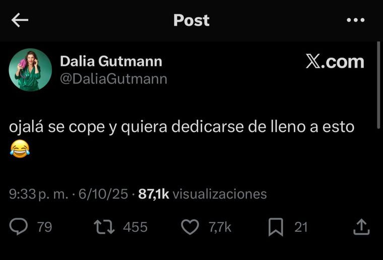 Las reacciones en redes sociales. Créditos: X Las reacciones en redes sociales. Créditos: X