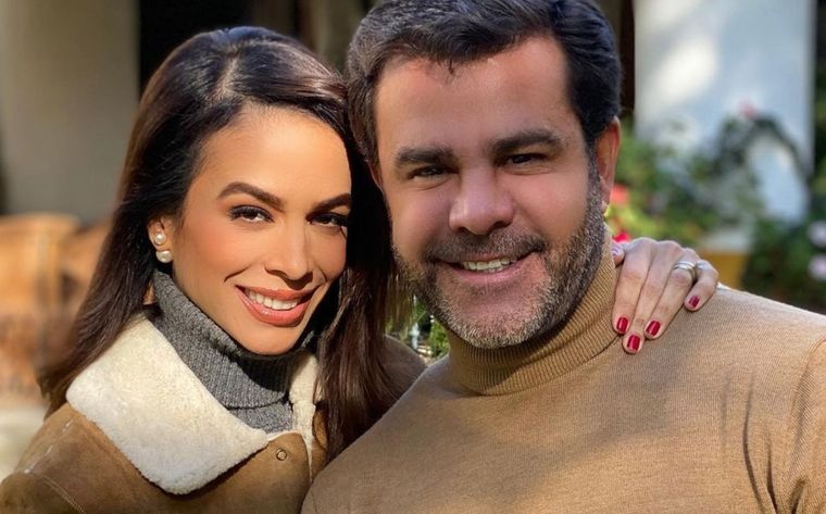 Biby Gaytán y Eduardo Capetillo intentan superar sus dificultades. Foto: Biby Gaytán / Instagram