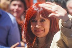 Cristina recibió apoyo internacional tras la condena. Foto: EFE Cristina recibió apoyo internacional tras la condena. Foto: EFE