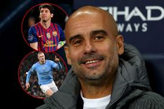 Guardiola habló de la jornada en la que Messi marcó cinco goles y lo comparó con Haaland