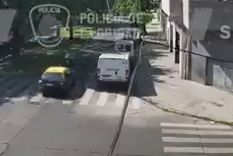 El hecho ocurrió en el cruce de las calles Carabobo y Santander. Foto: Captura de pantalla El hecho ocurrió en el cruce de las calles Carabobo y Santander. Foto: Captura de pantalla